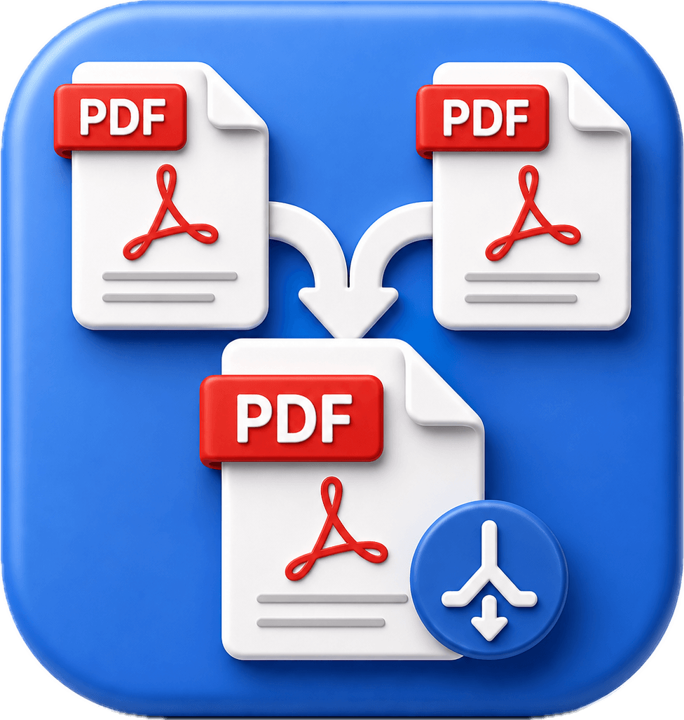 Merge PDF — Combine multiple PDFs into one clean document.