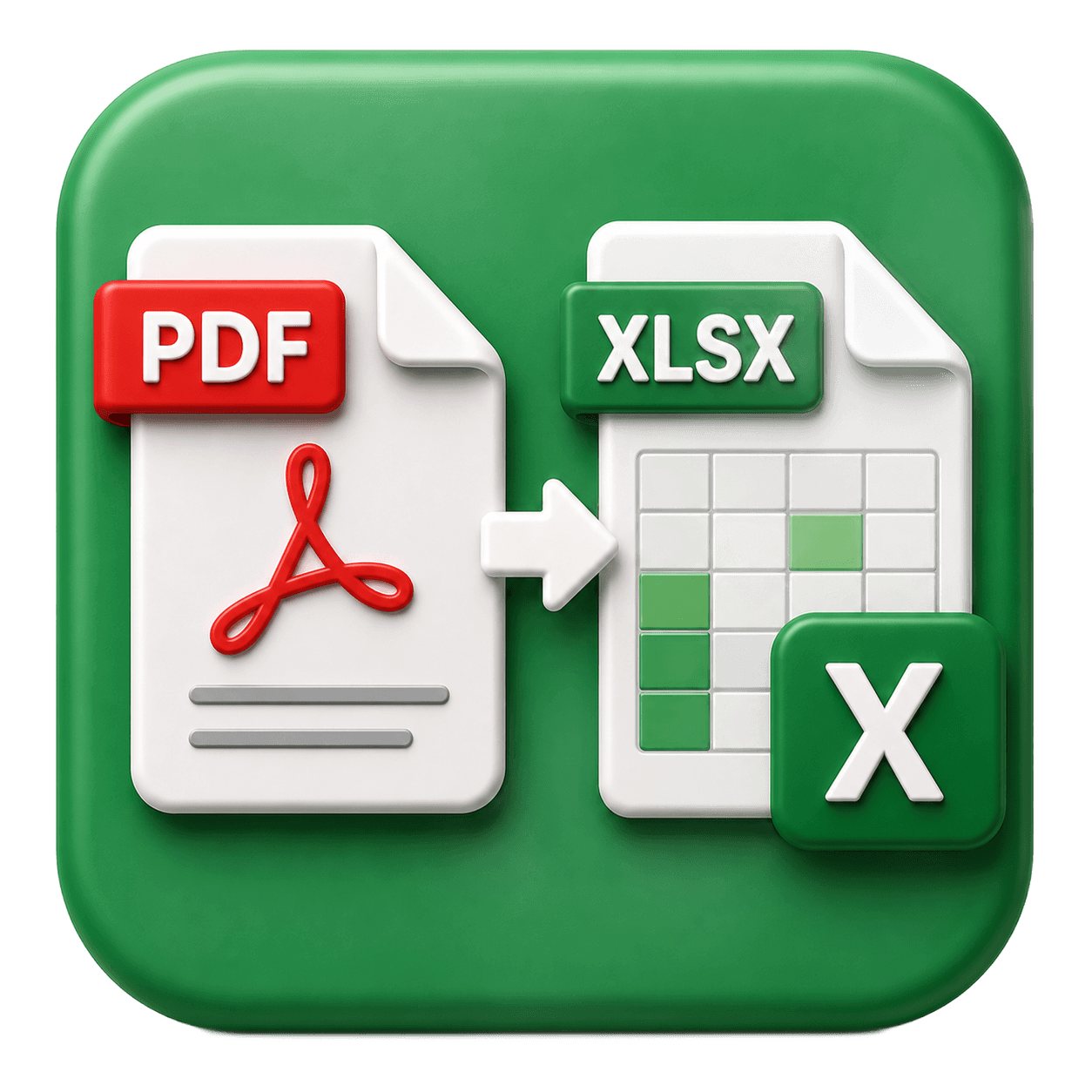 PDF to Excel Converter — Extract tables and data from PDF files and convert them to editable Excel spreadsheets.